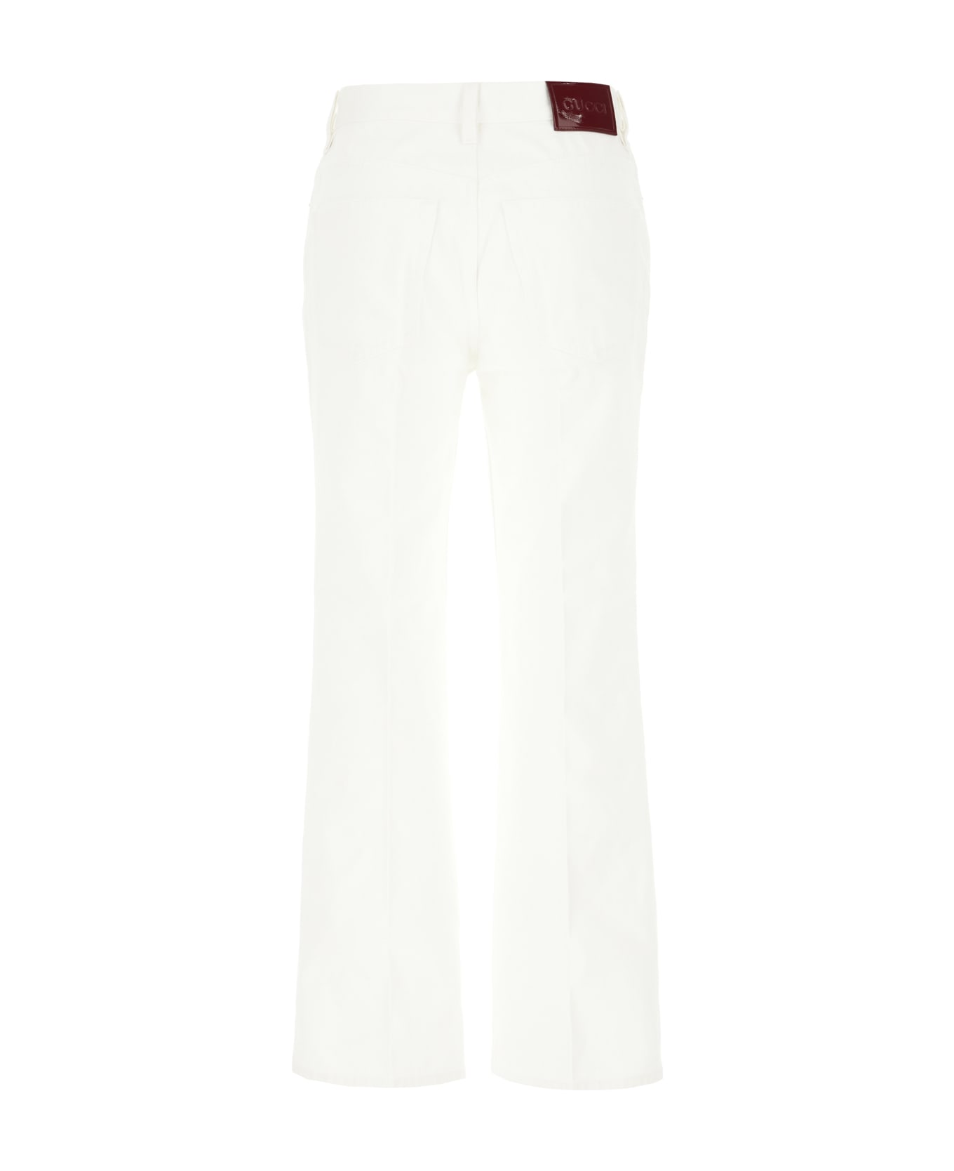 Gucci White Denim Jeans - Bianco