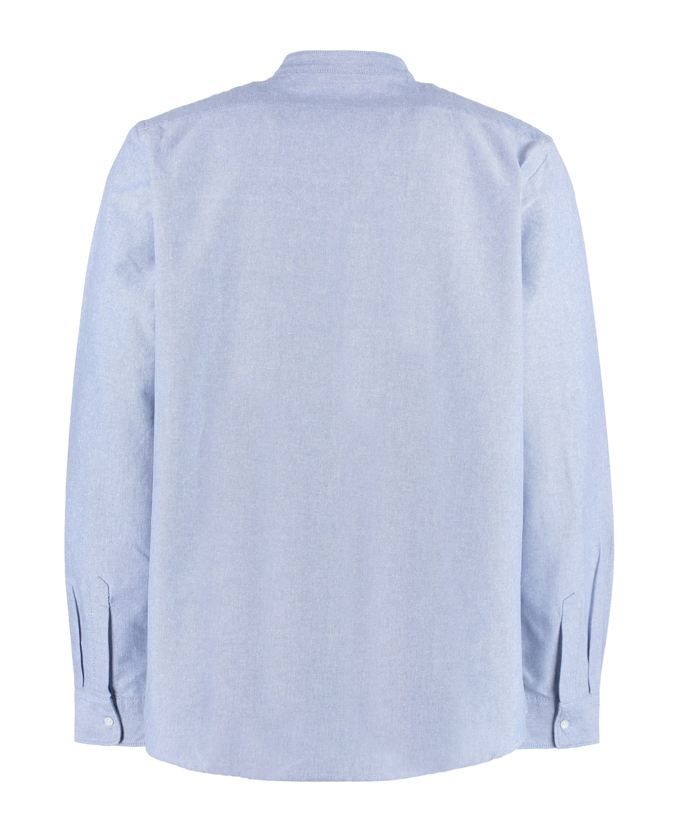 Aspesi Long Sleeve Cotton Shirt - blue