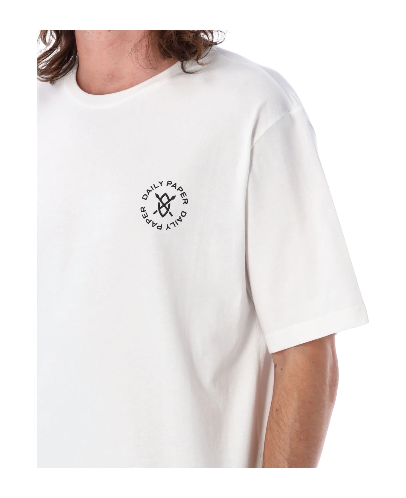 Daily Paper Logo T-shirt - WIHTE シャツ