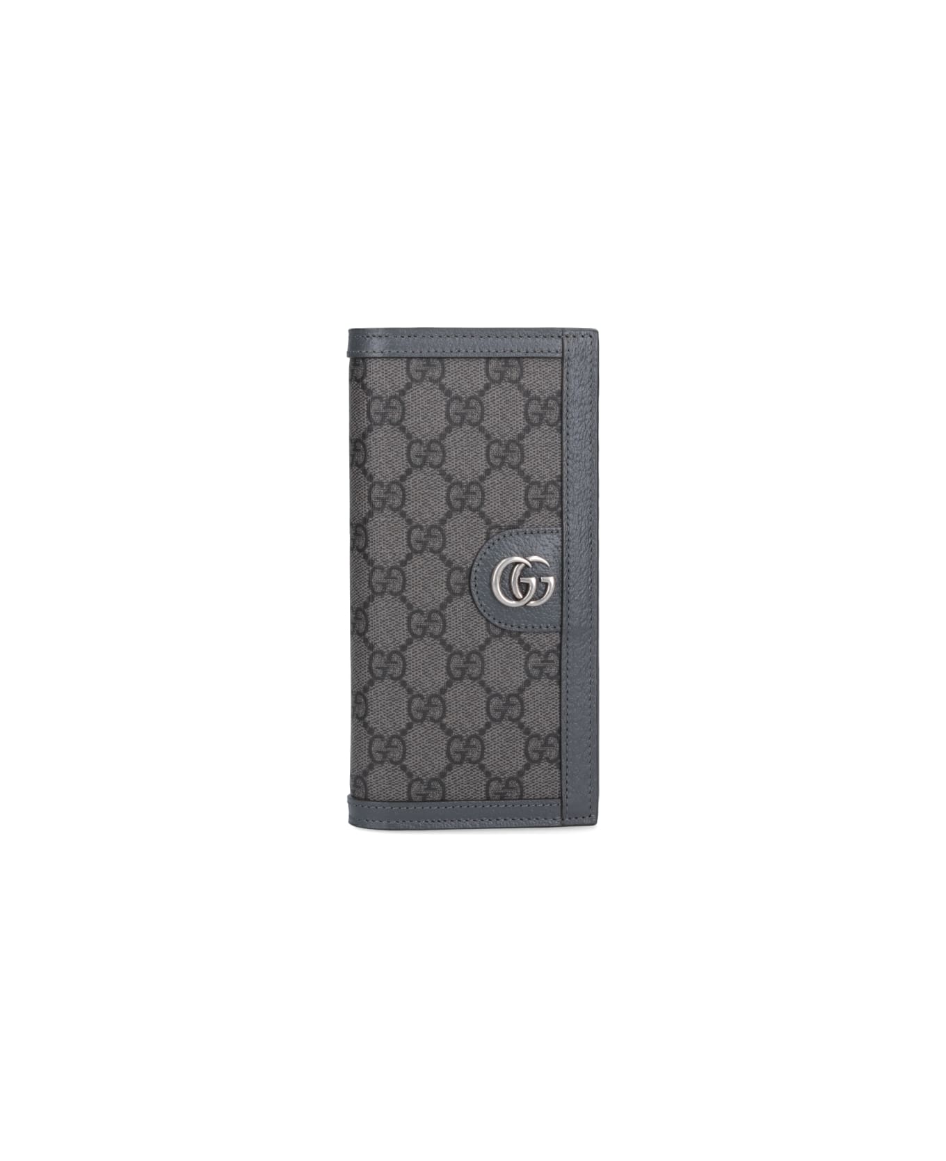 Gucci Long Bi-fold Wallet 
ophidia Gg
 - GREYBLACKGRAPGREY