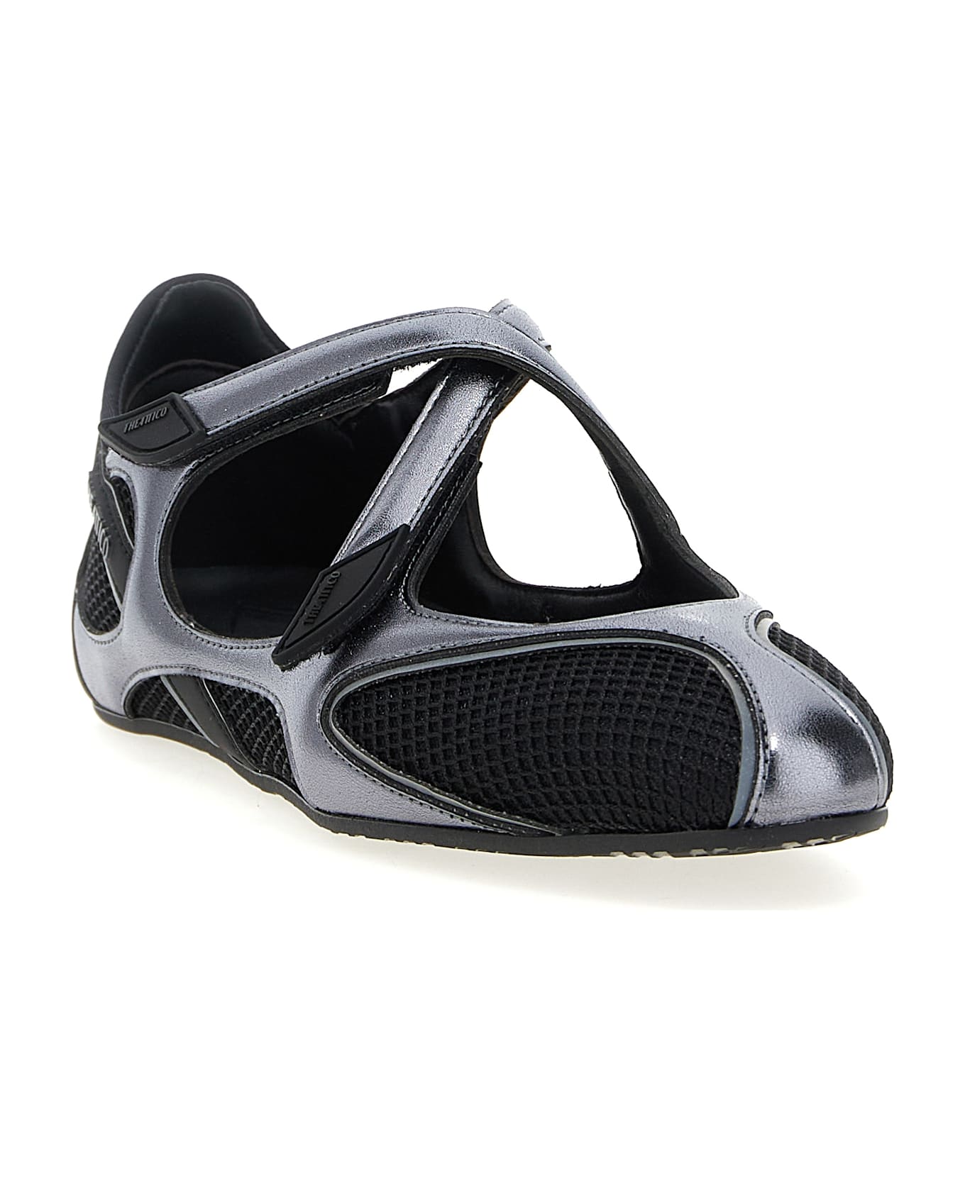 The Attico 'floor 01' Ballet Flats - Multicolor