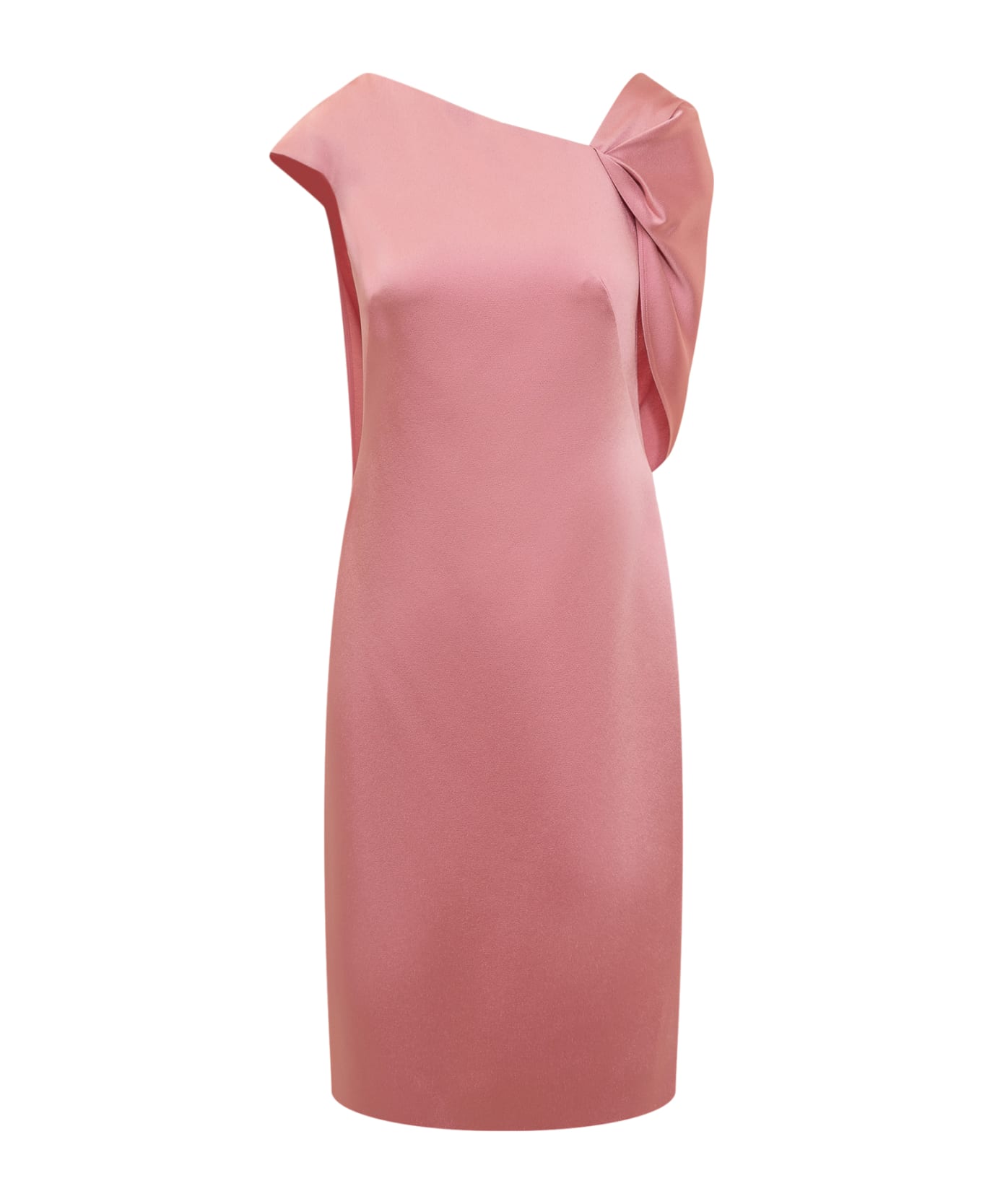 Givenchy Asymmetrical Dress - FLAMINGO