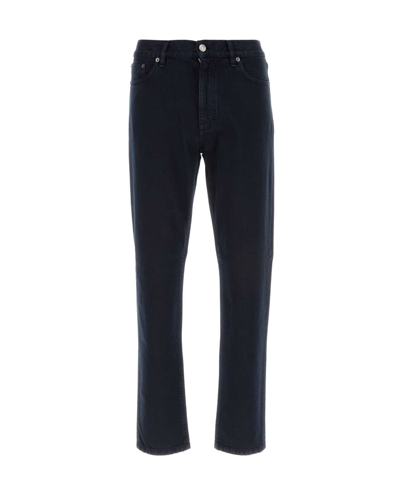 Zegna Dark Blue Denim Jeans - B09