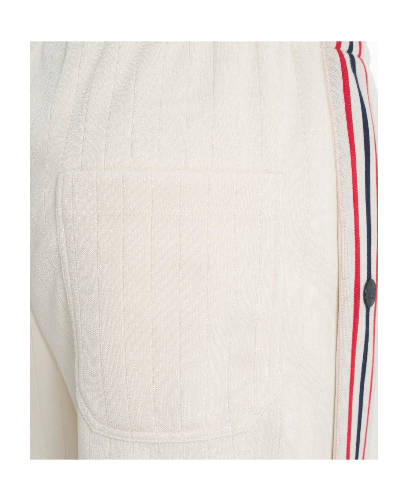 Golden Goose Side Striped Track Trousers - Papyrus