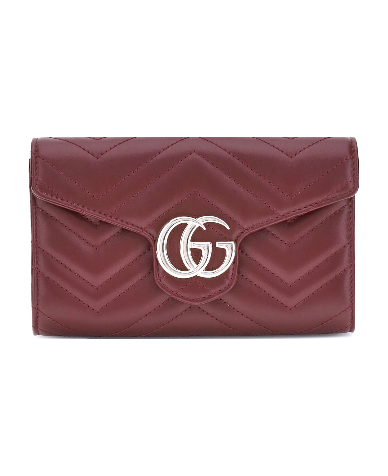 Gucci Gg Marmont Wallet With Chain