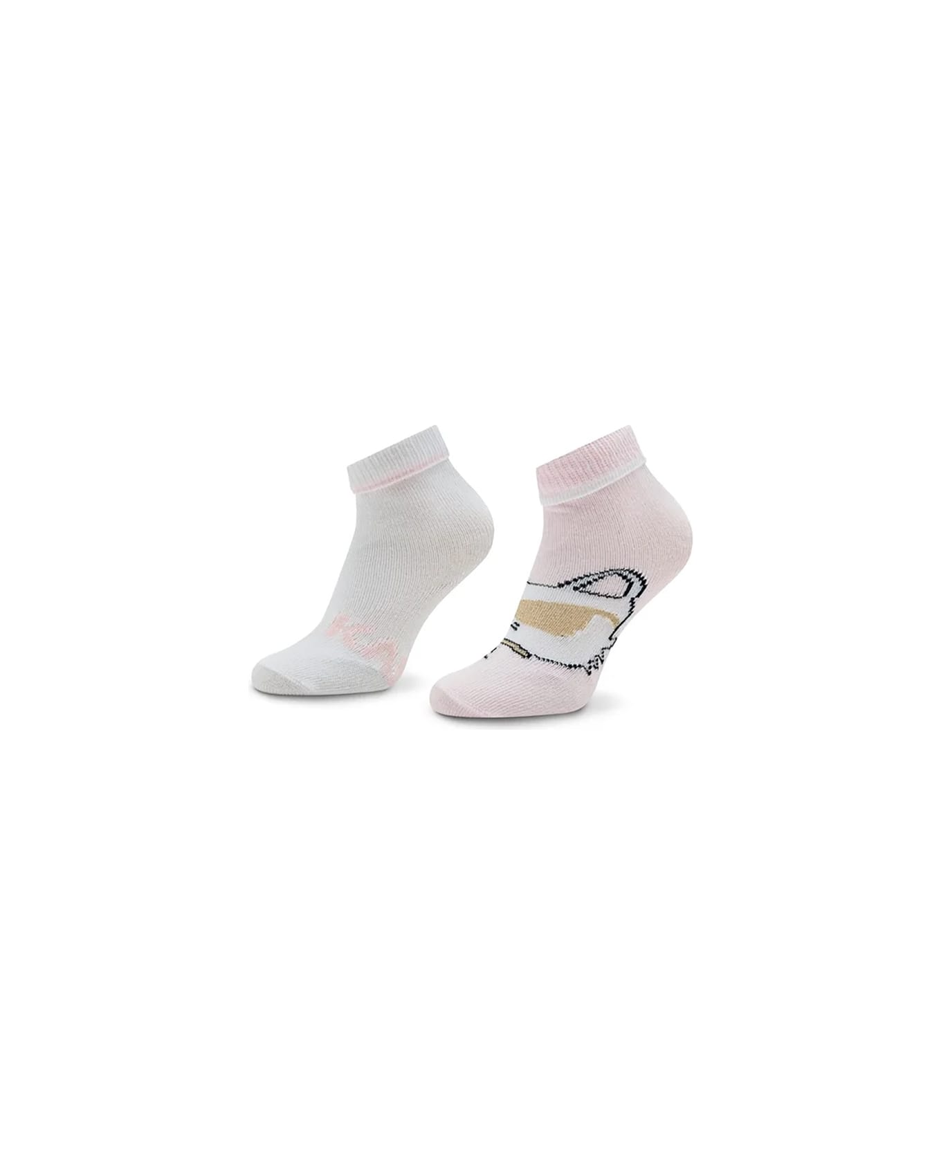 Karl Lagerfeld Kids Set 2 Pairs Socks - MULTICOLOUR