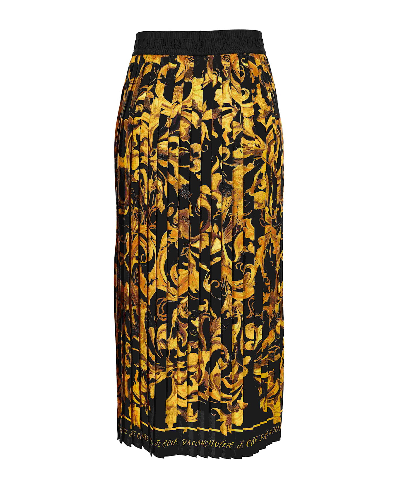 Versace Jeans Couture Long Skirt - Black