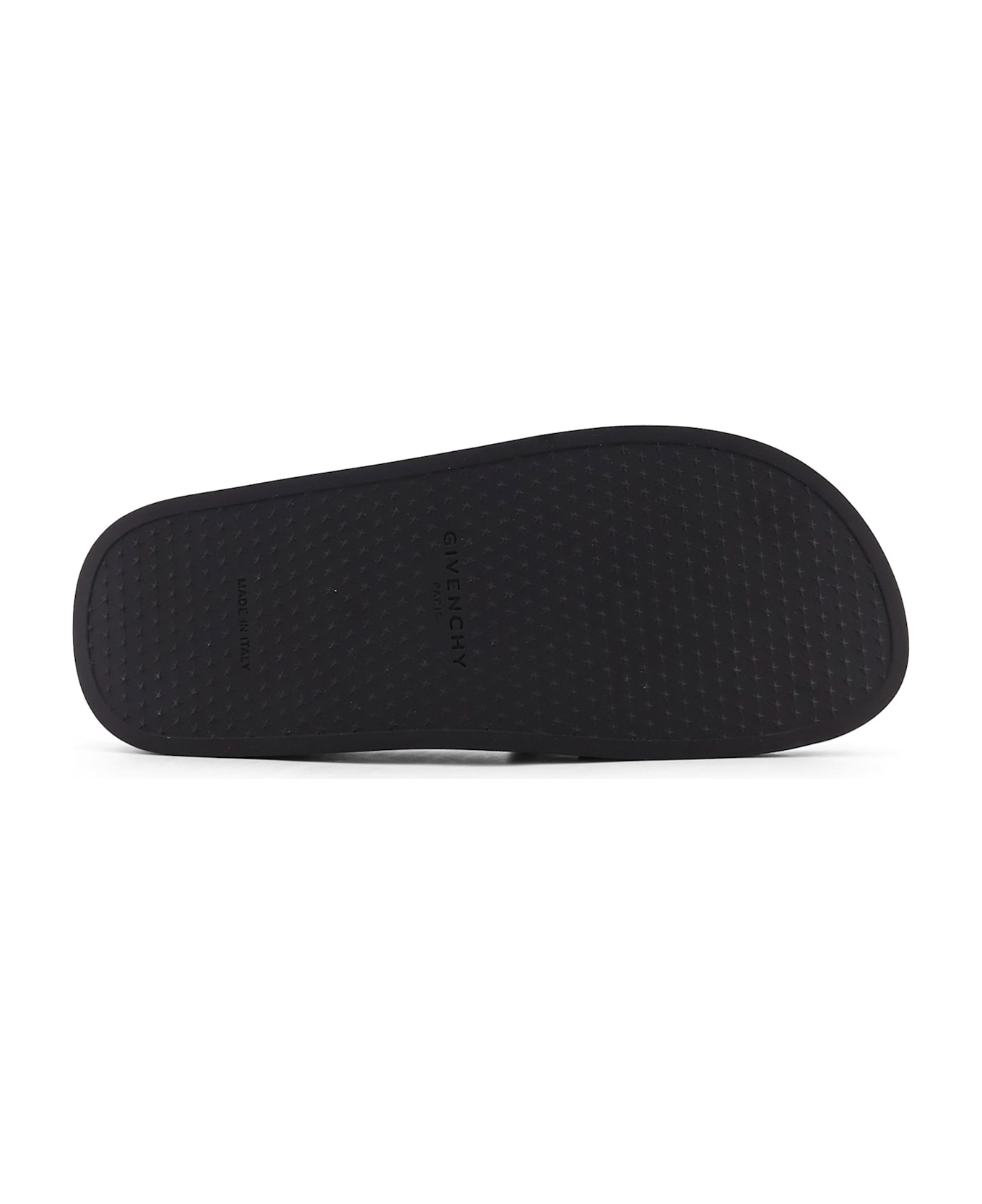 Givenchy Rubber Slides - Black