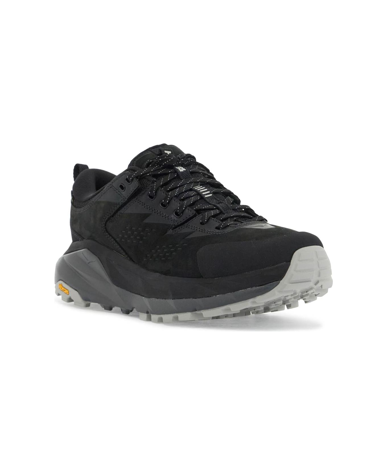 Hoka Elite Terrain System Kaha Low Gore-tex Trek - BLACK / SATELLITE GREY (Black)