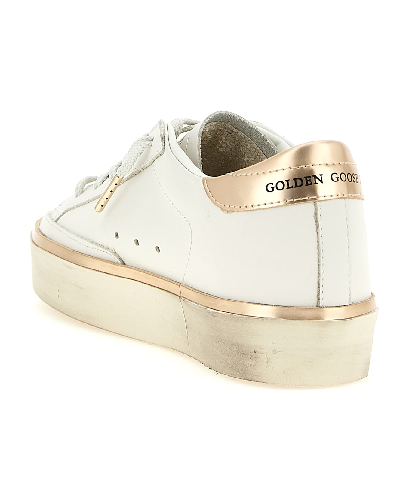 Golden Goose 'hi Star' Sneakers - Pink