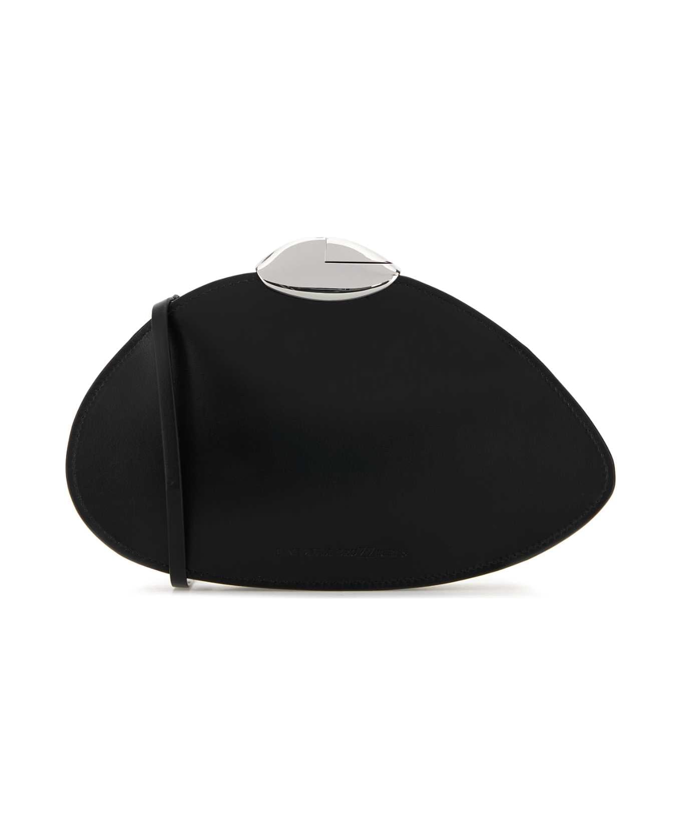 Benedetta Bruzziches Black Leather Belle De Jour Clutch - NIGHTLY