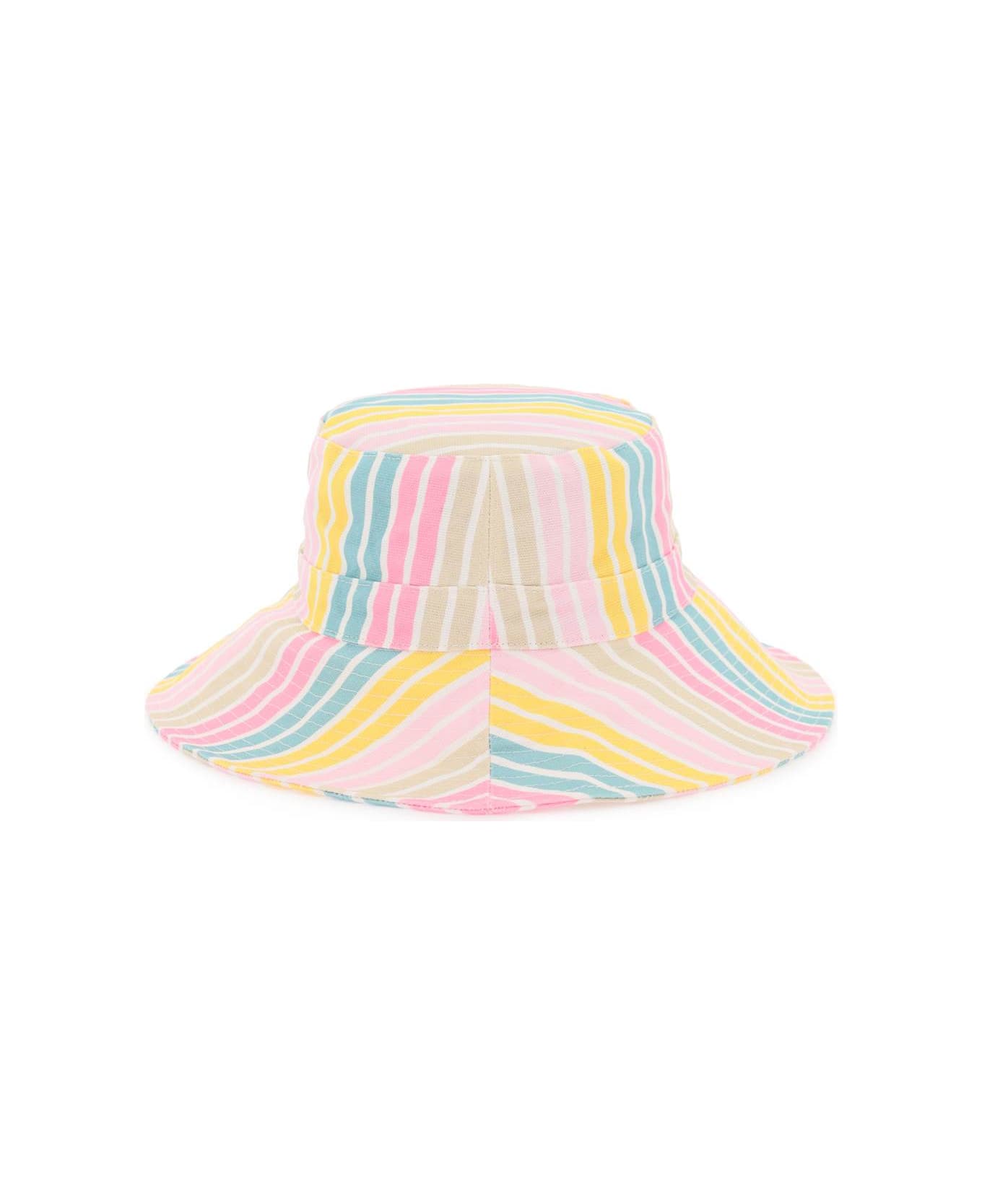 Ganni Stripe Bucket Hat - MULTICOLOUR ヘアアクセサリー