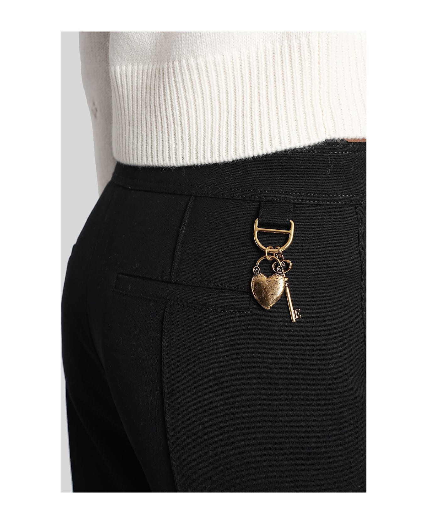 Chloé Pants In Black Cotton - black