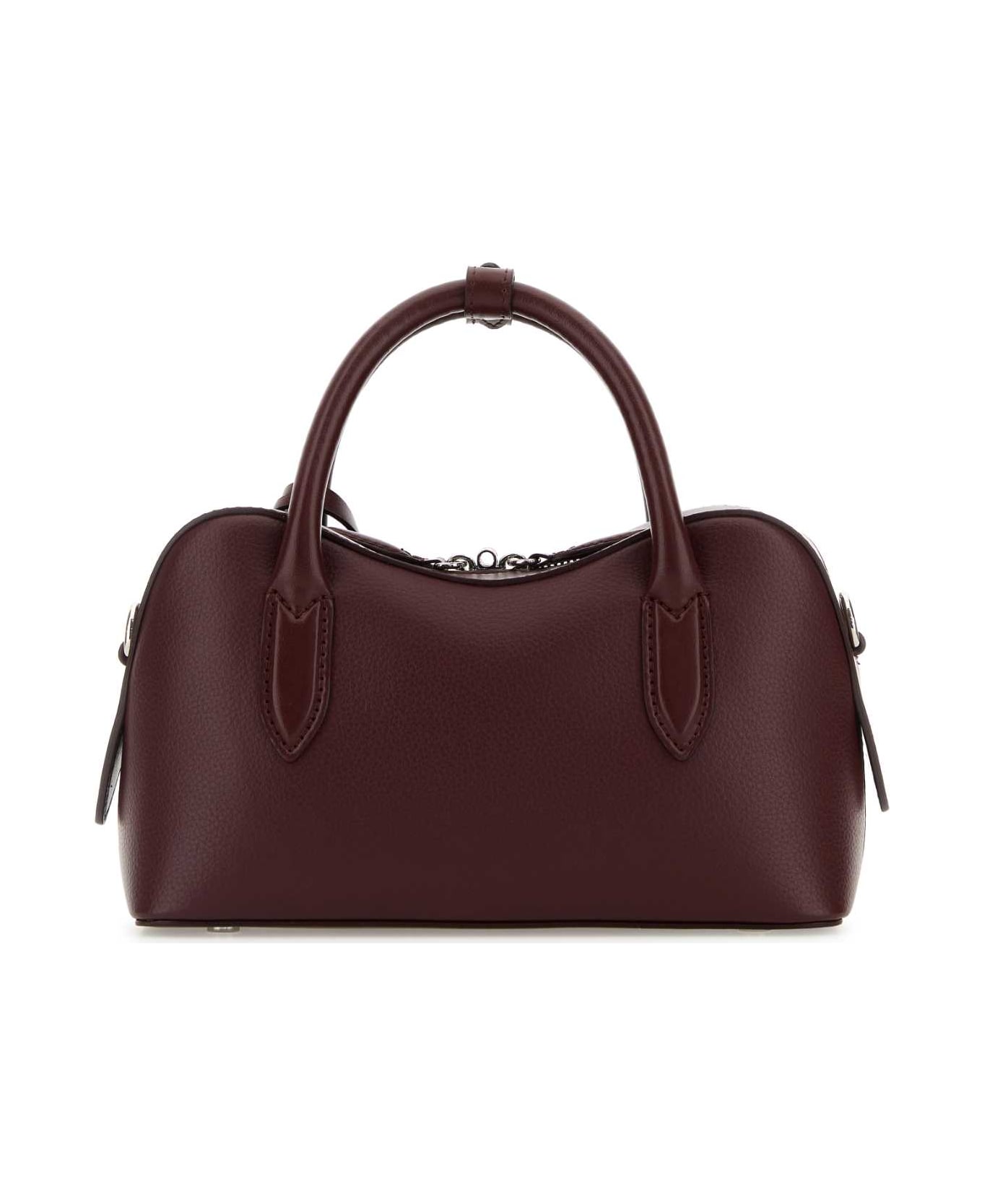 Stella McCartney Stella Ryder Small Bag Embossed Grainy Eco Alter Mat - Murraya + Vegea - Bordeaux