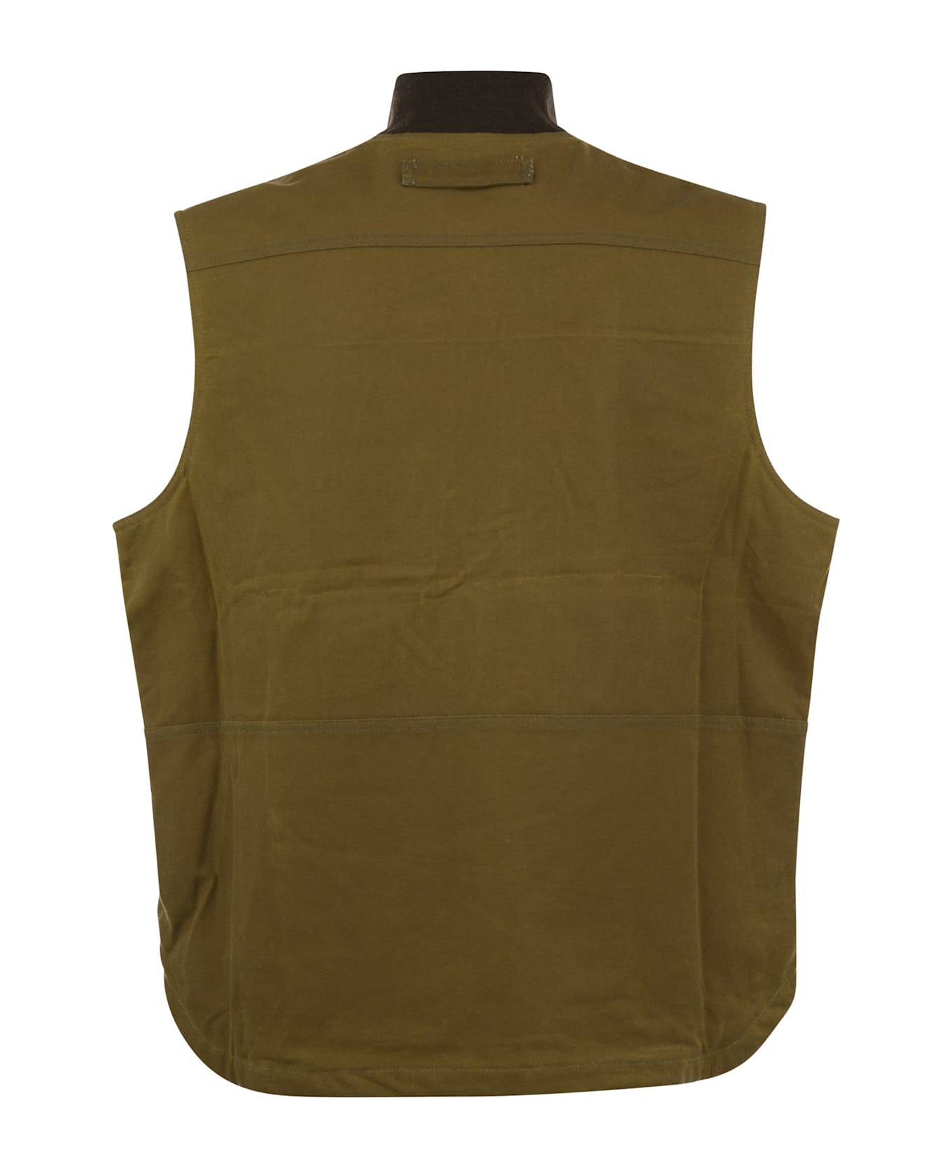 Filson Waxed Cotton Vest - Tincloth - Tan