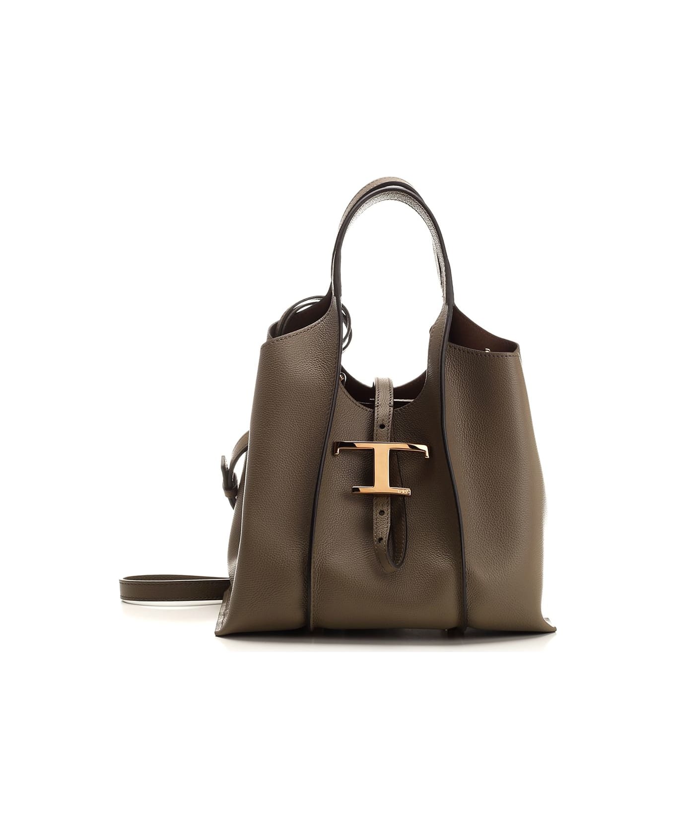 Tod's 't Timeless' Shopping Bag - Dove Grey