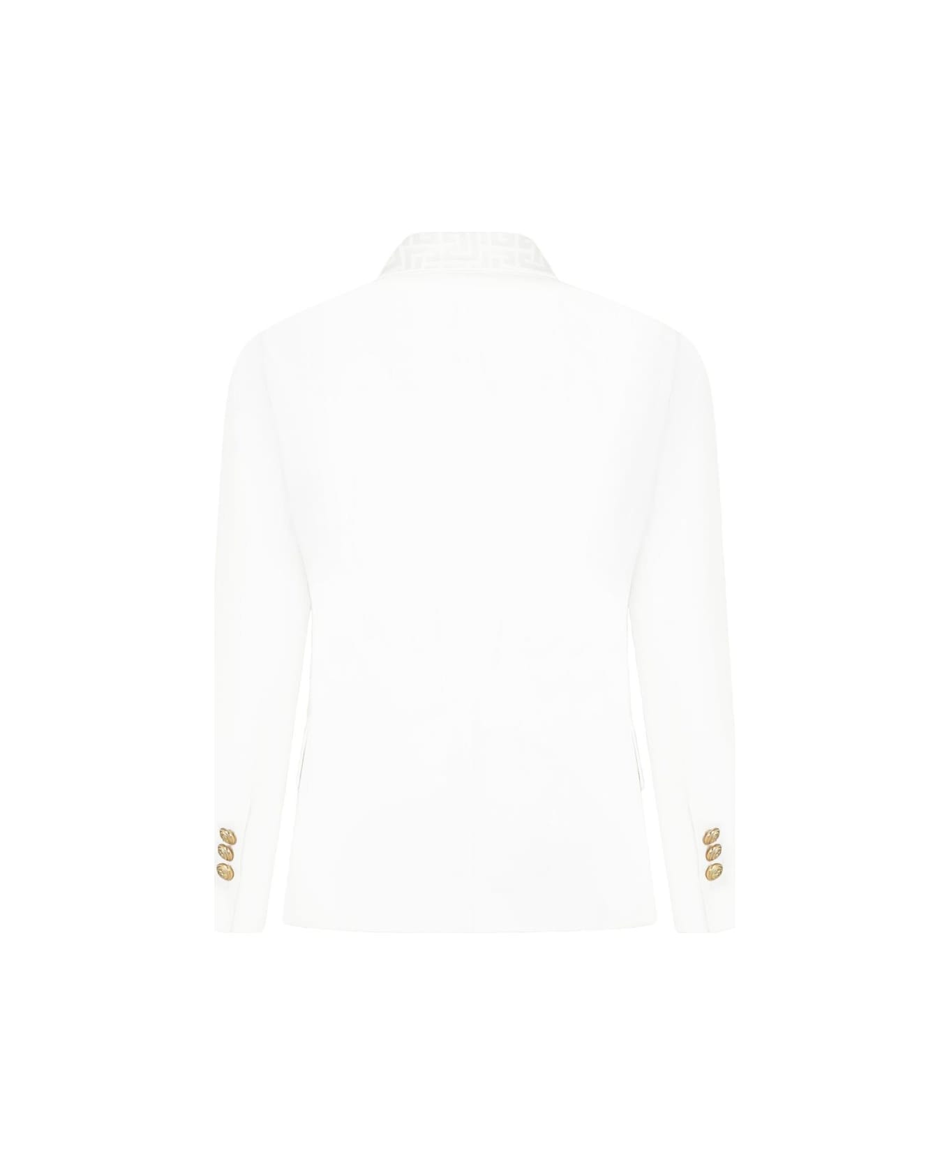 Balmain Blazer Doppiopetto - White