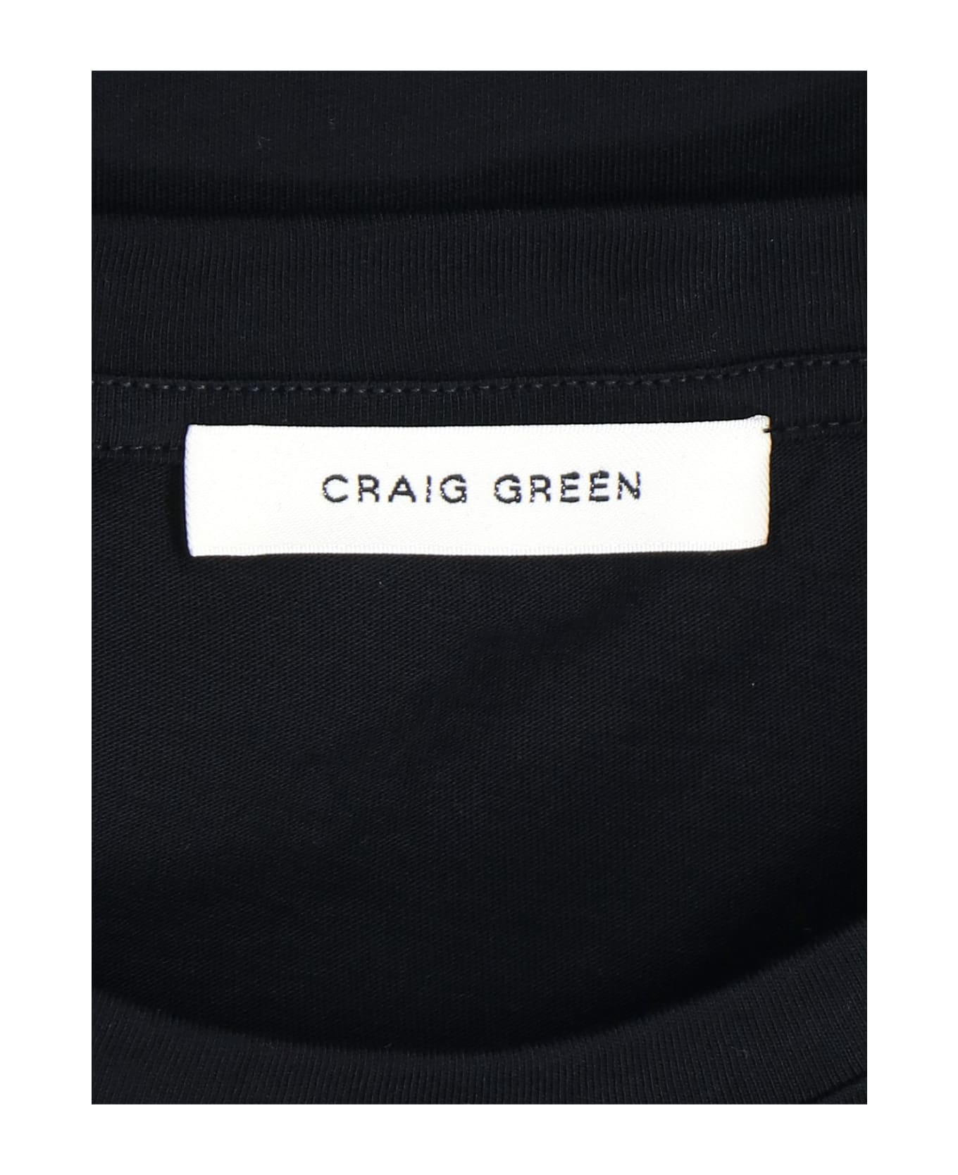 Craig Green Patch Detail T-shirt - Black   シャツ