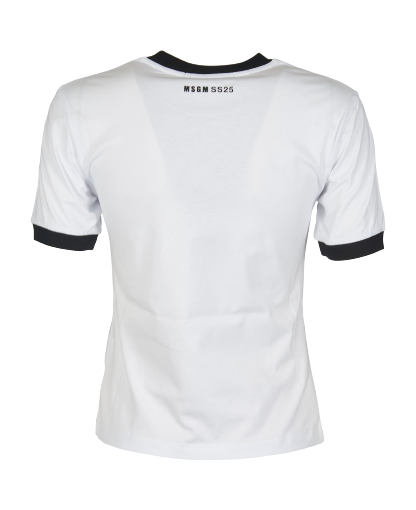 MSGM The Sea And I T-shirt - Optic White