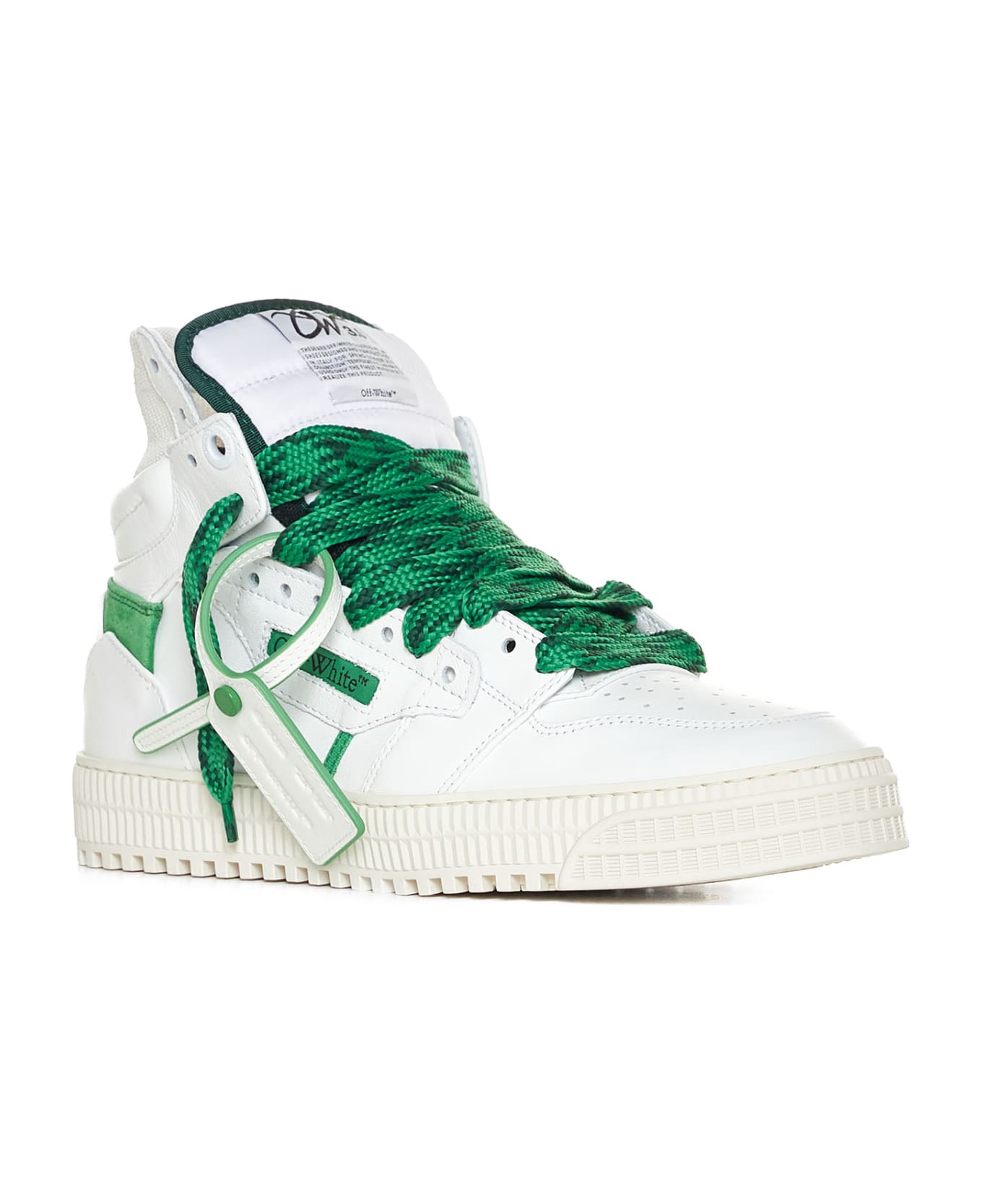 Off-White 3.0 Off Court High Top Sneakers - White