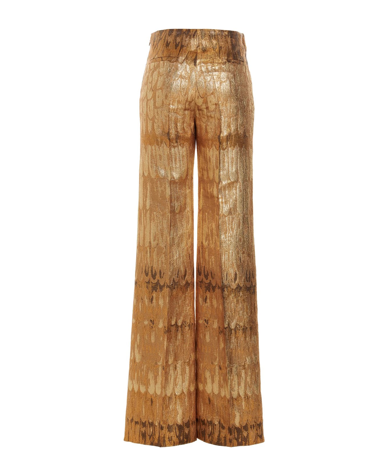Valentino Garavani Pantalone Valentino Broccato - Gold
