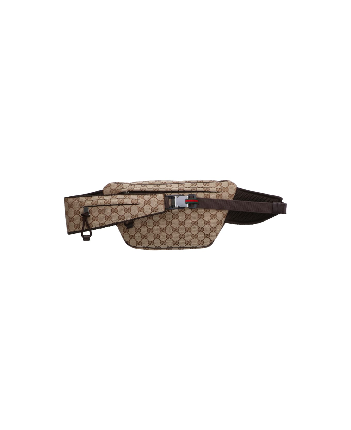 Gucci Small Fanny Pack 
gg
 - Beige