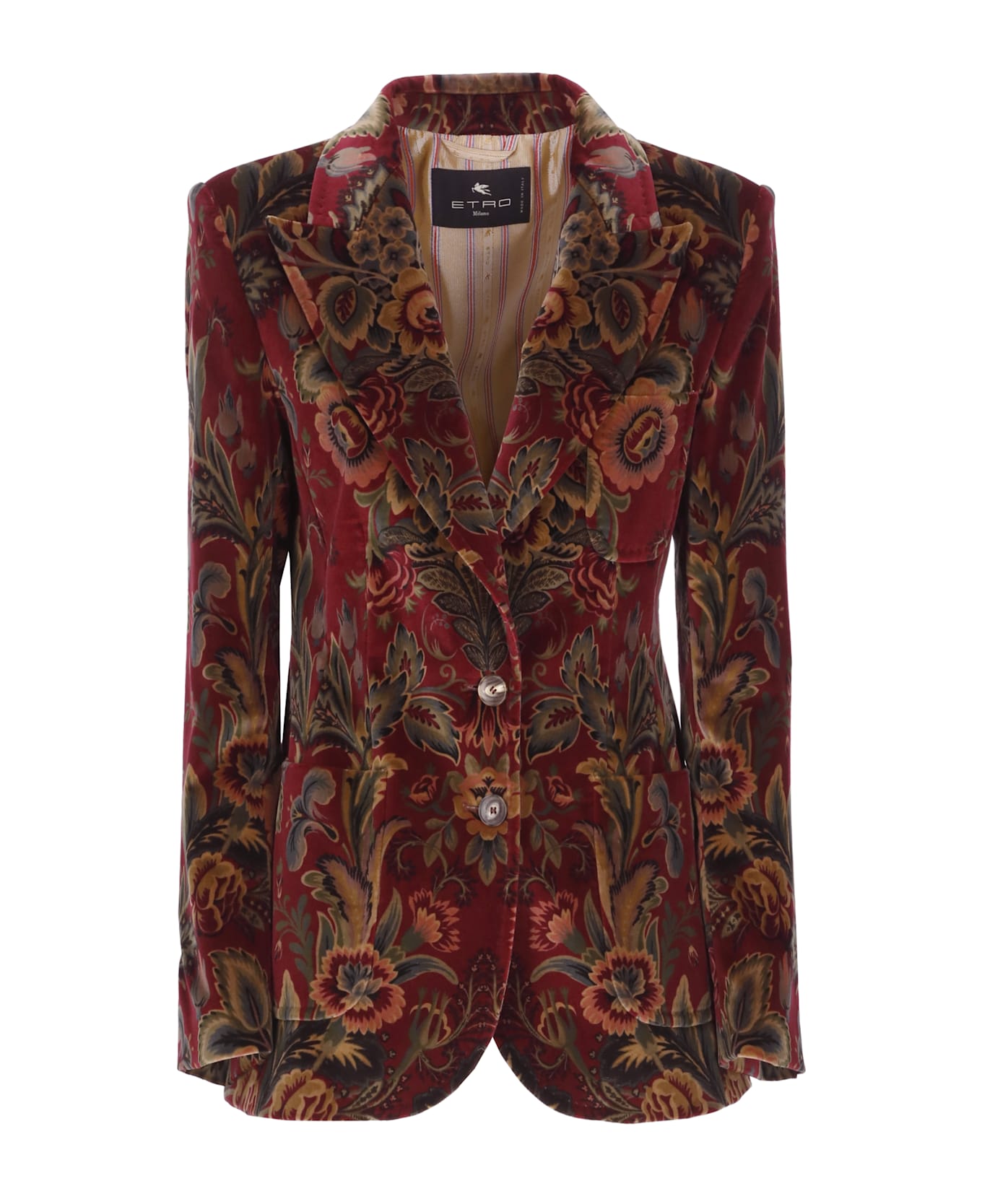 Etro Blazer With Print - MULTICOLOUR