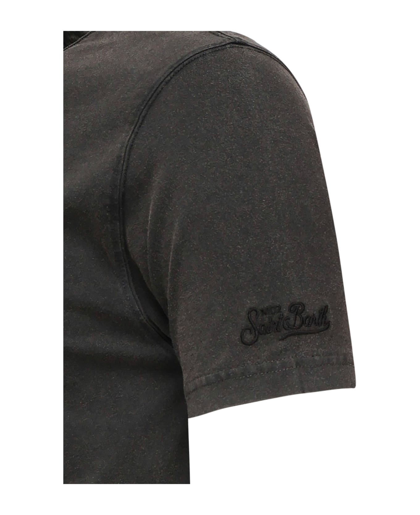 MC2 Saint Barth Dover T-shirt With Logo - Grey