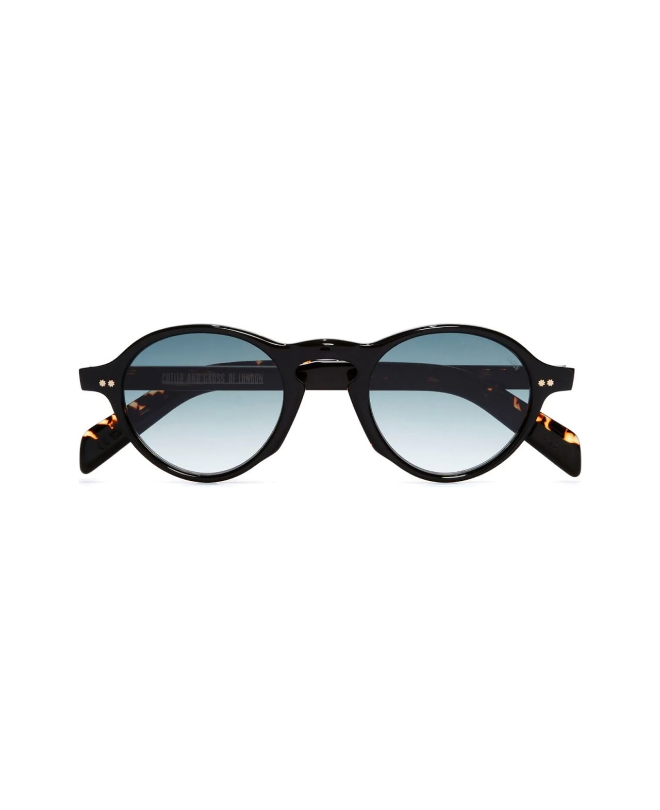 Cutler and Gross Gr08 02 Black On Havana Sunglasses - Nero