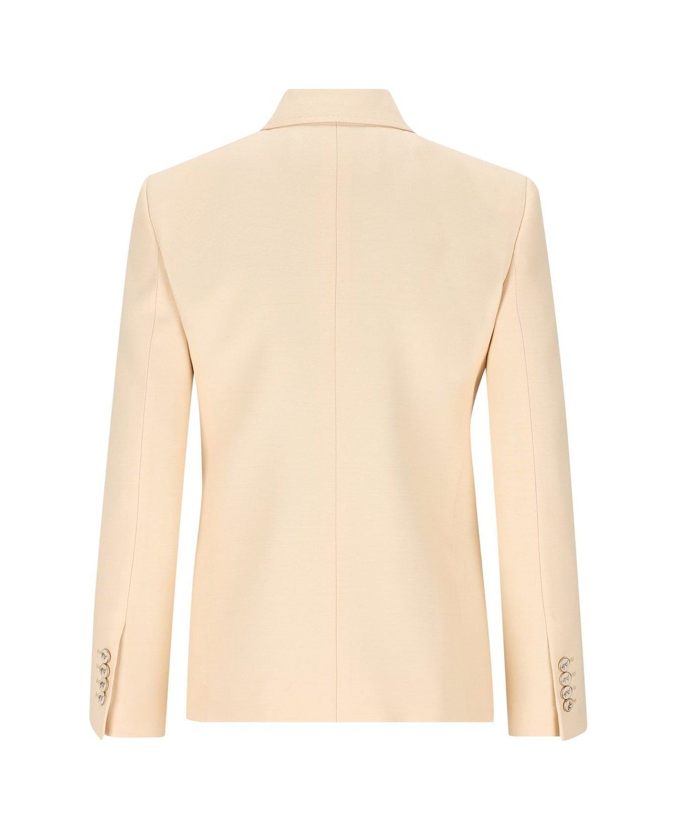 Valentino Garavani Single-breasted Long-sleeved Blazer - Yellow