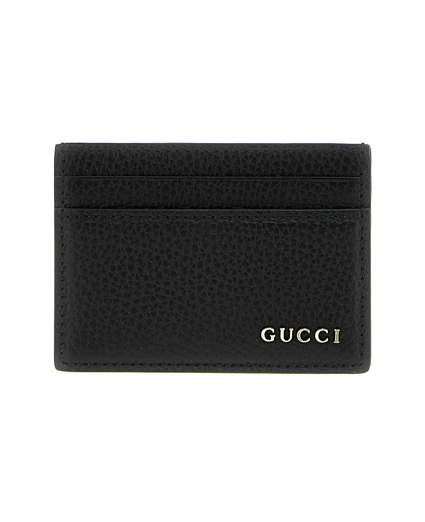 Gucci Logo Card Holder - Black