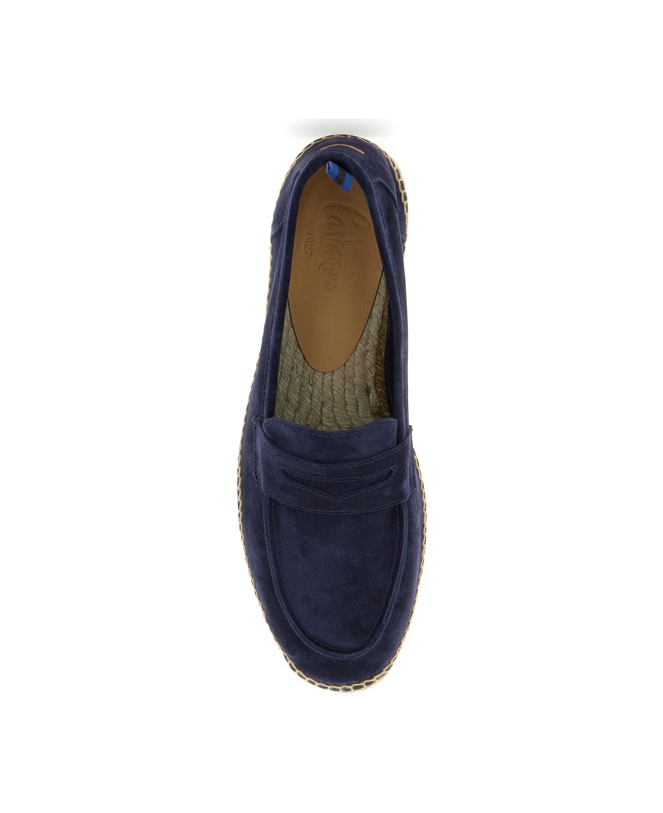 Castañer 
nacho
 Brown Espadrillas With Penny Slot In Suede Man - Blu