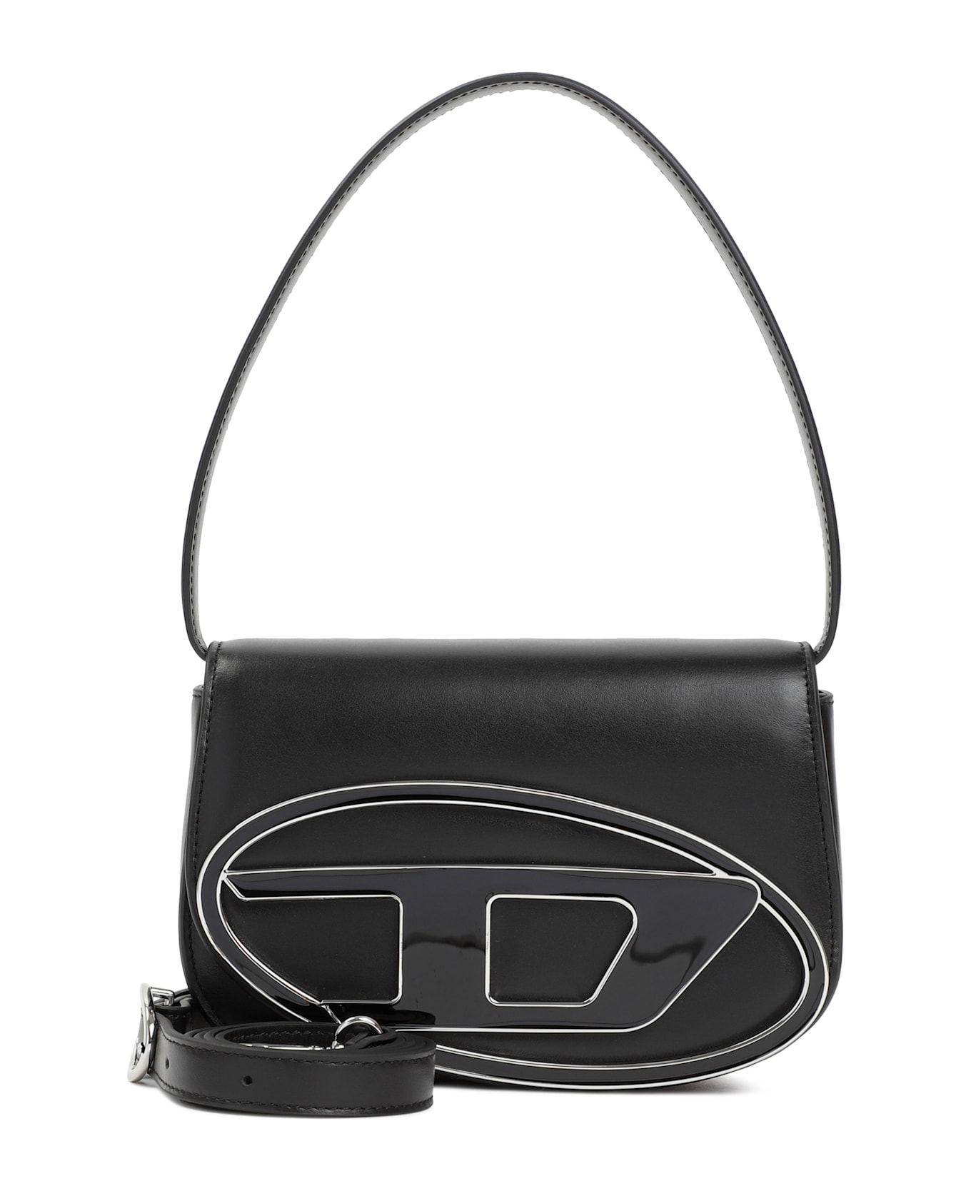Diesel 1dr Leather Handbag - Black