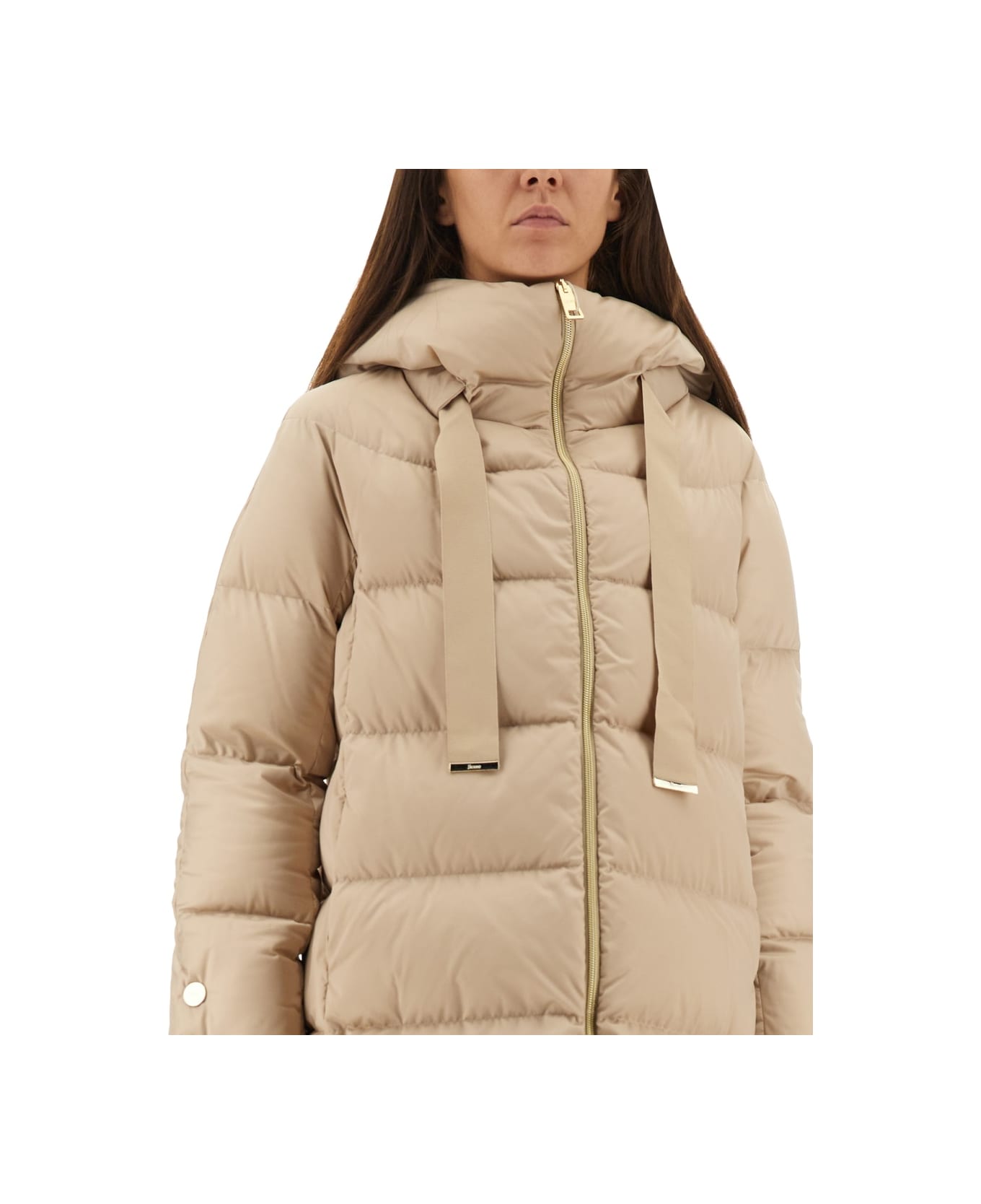 Herno "a-shape" Coat - BEIGE