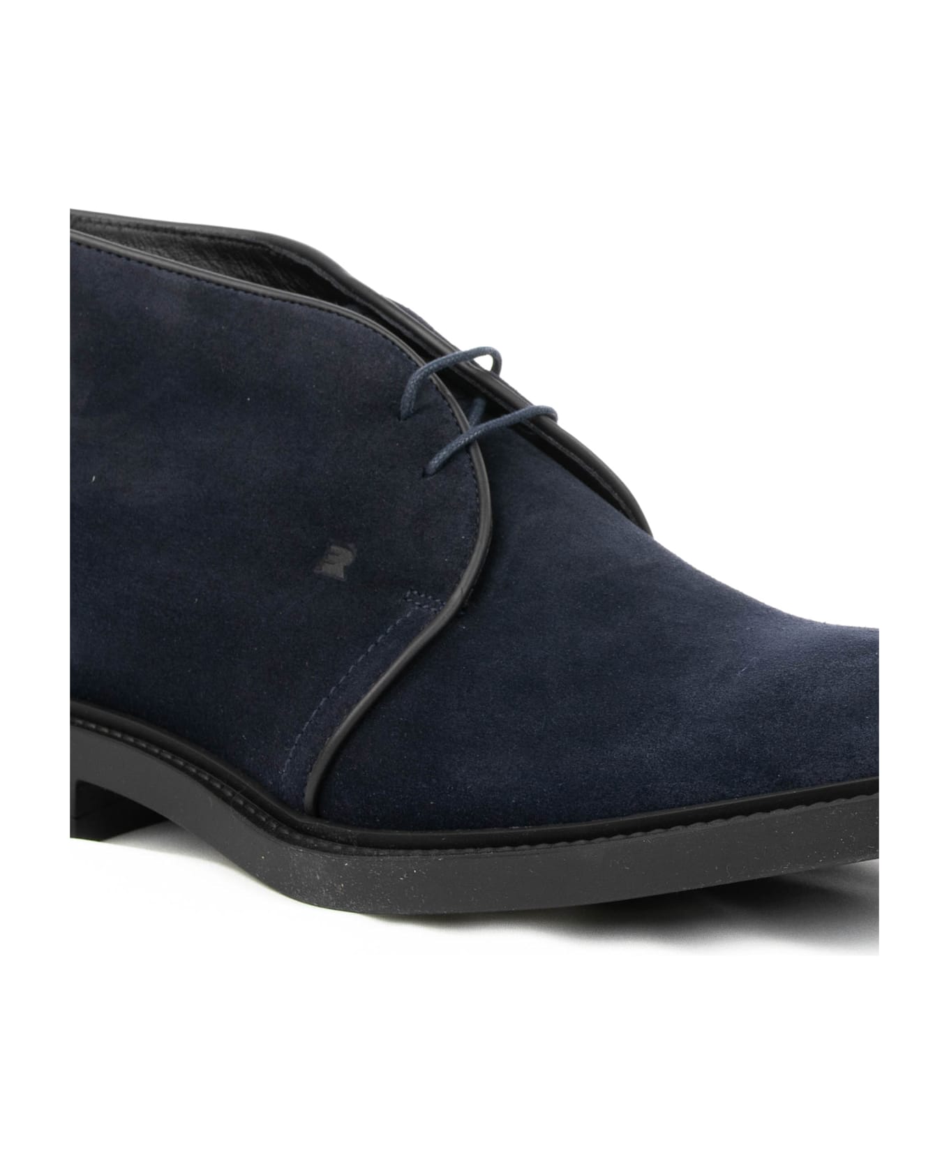 Fratelli Rossetti One Navy Suede Polish - MARINE