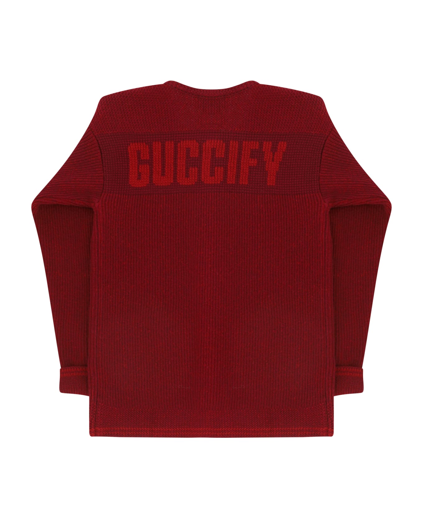Gucci Sweater For Boy - Bordeaux/red