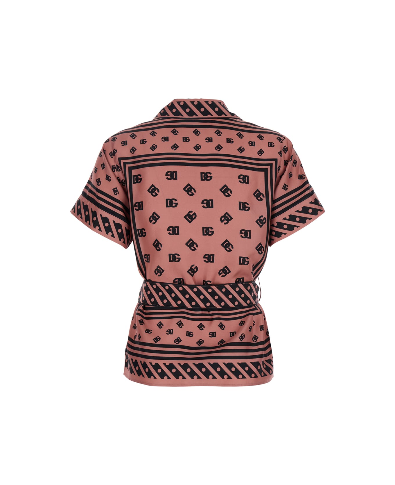 Dolce 
Gabbana Silk Shirt - Pink