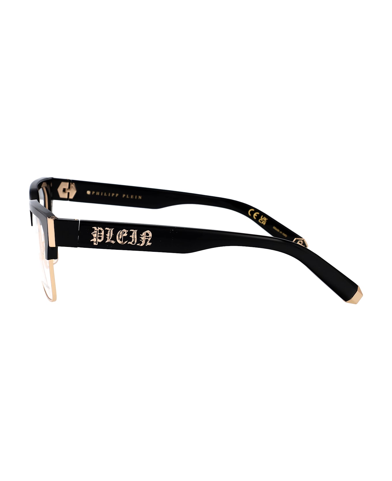 メガネ PHILIPP PLEIN Woman Optical frames Black VPP113M 0531 Philipp Plein Vpp113m Glasses | italist