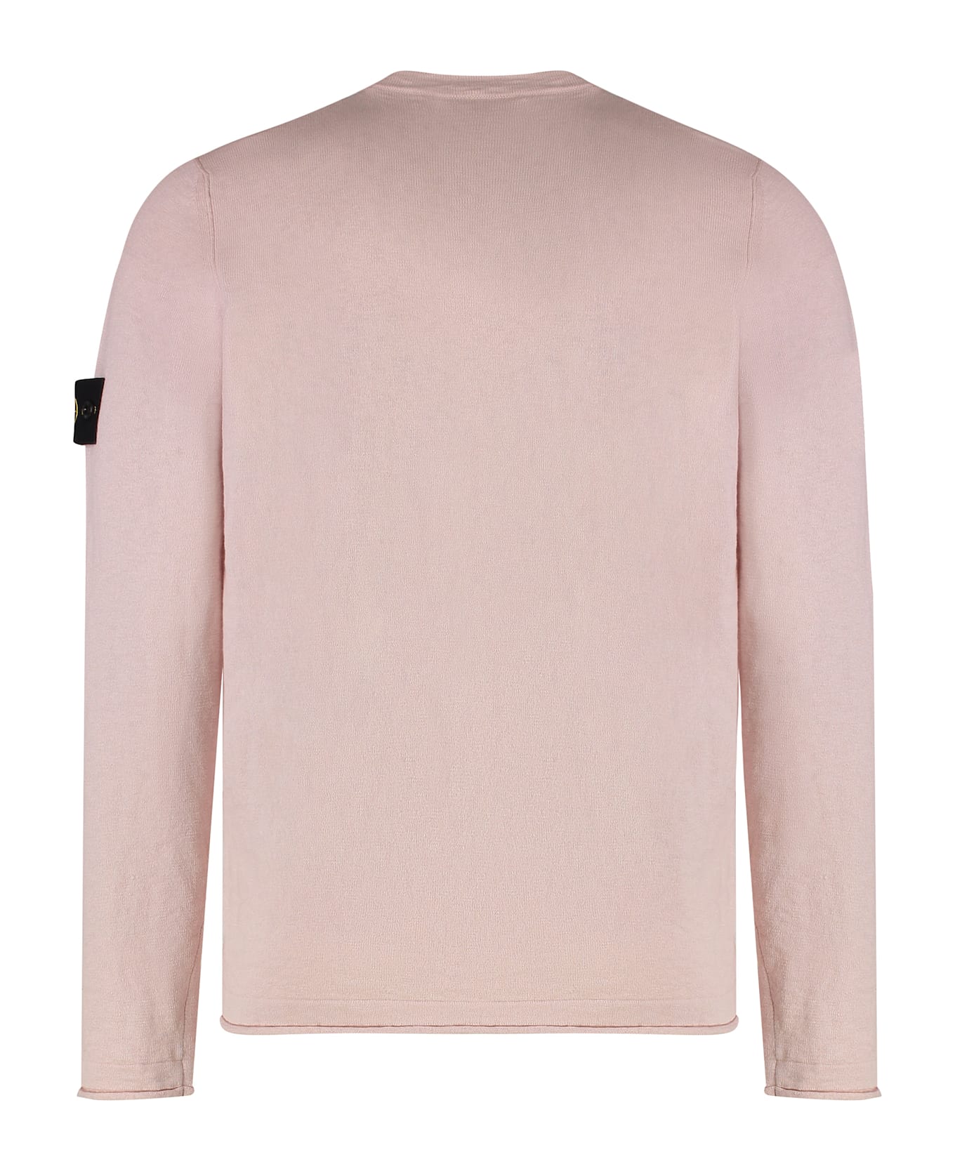 Stone Island Cotton Blend Crew-neck Sweatshirt - Pink
