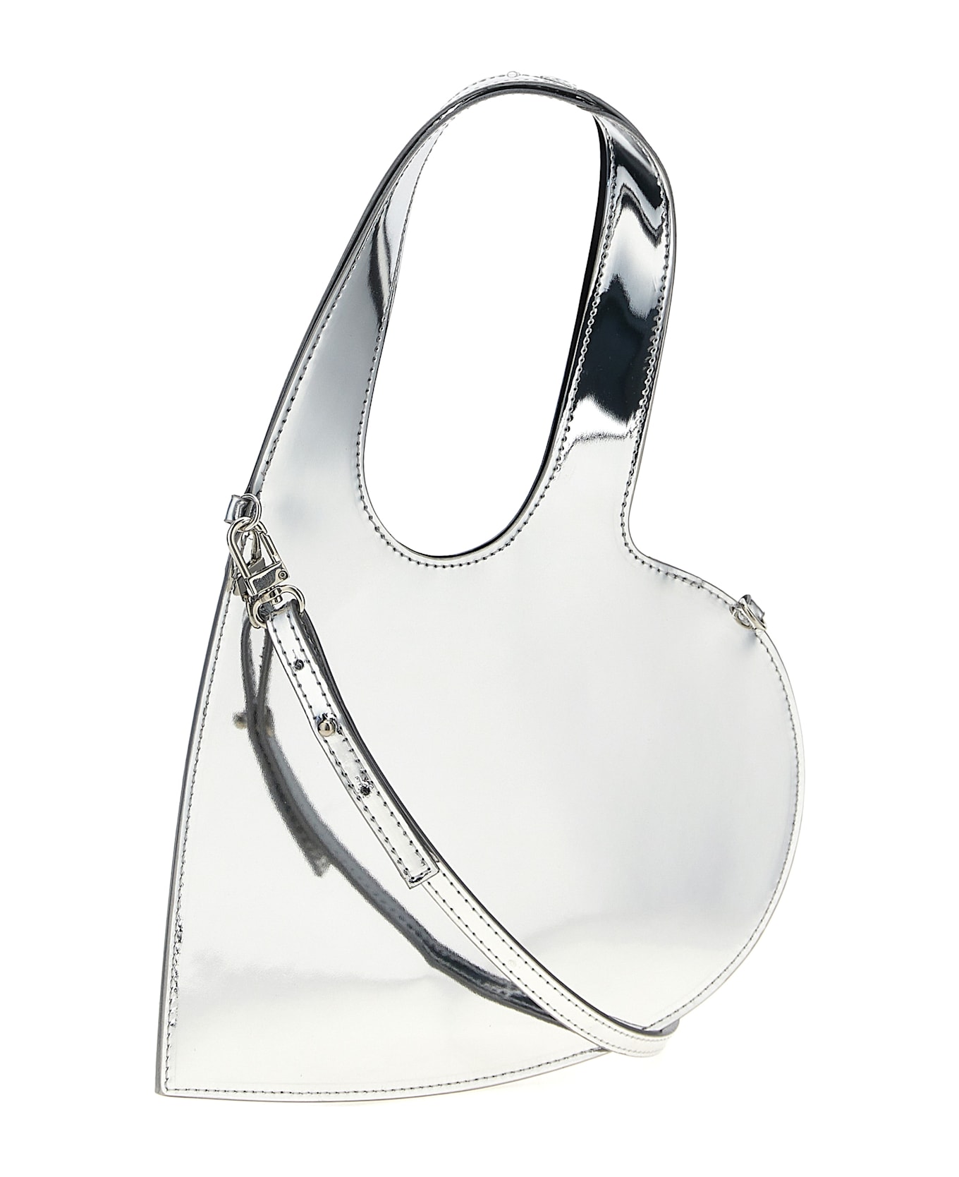 Coperni 
baby Heart
 Handbag - Silver