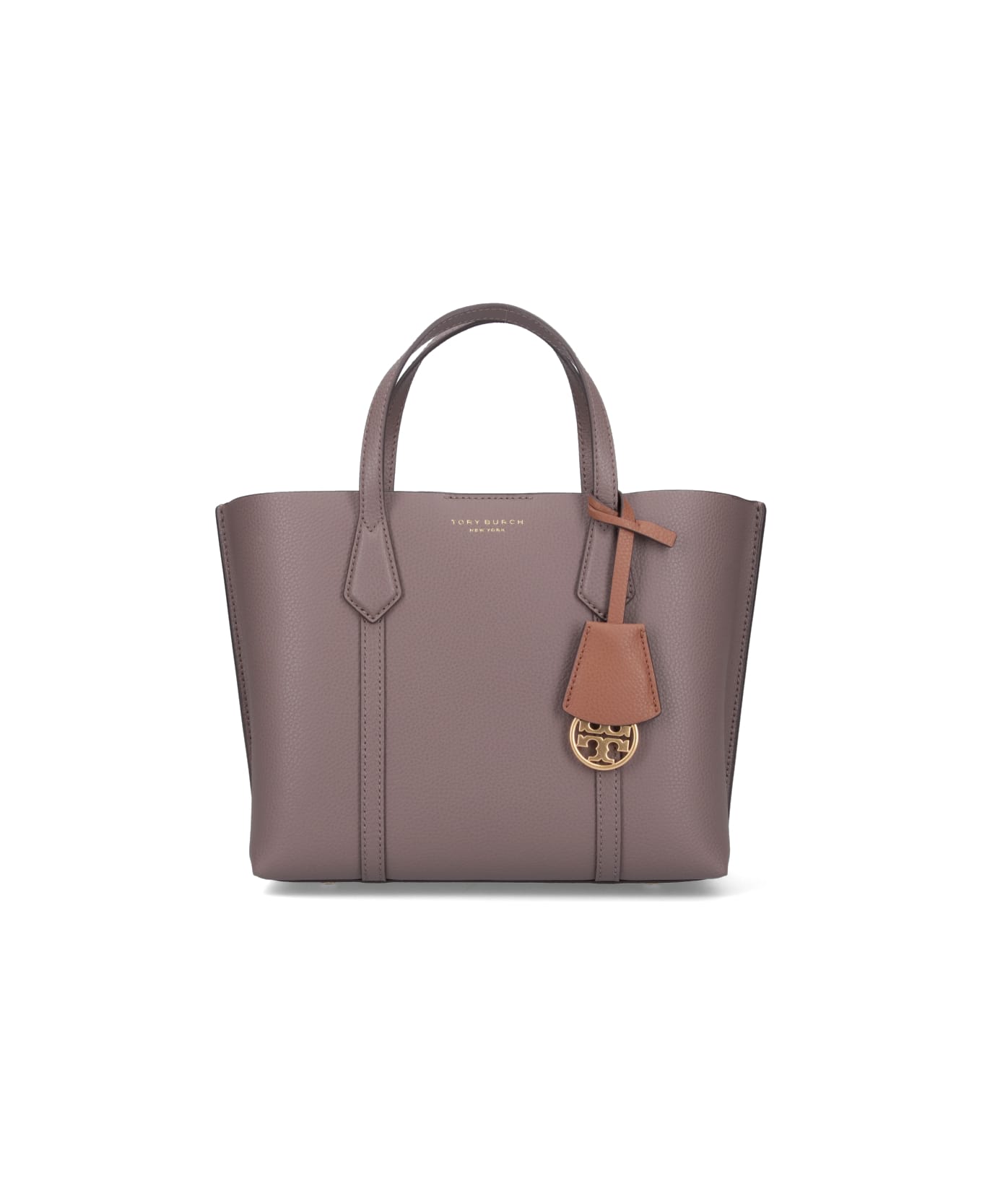 Tory Burch Small Tote Bag "perry" - Taupe