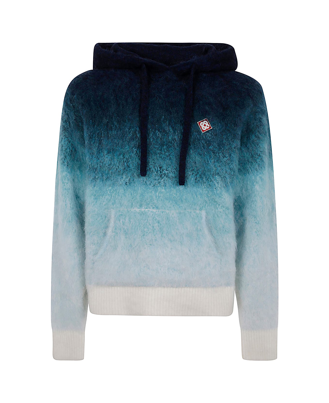 Casablanca Gradient Mohair Hoodie - Midnight Gradient