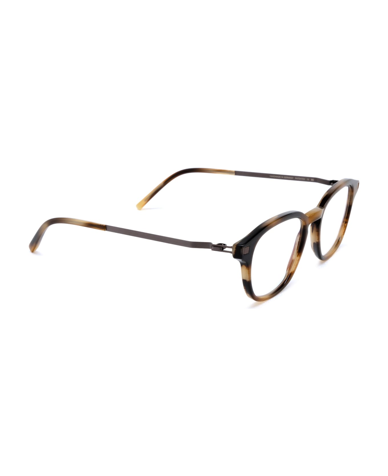 Mykita Yura C175 Striped Brown/mocca Glasses - C175 Striped Brown/Mocca アイウェア