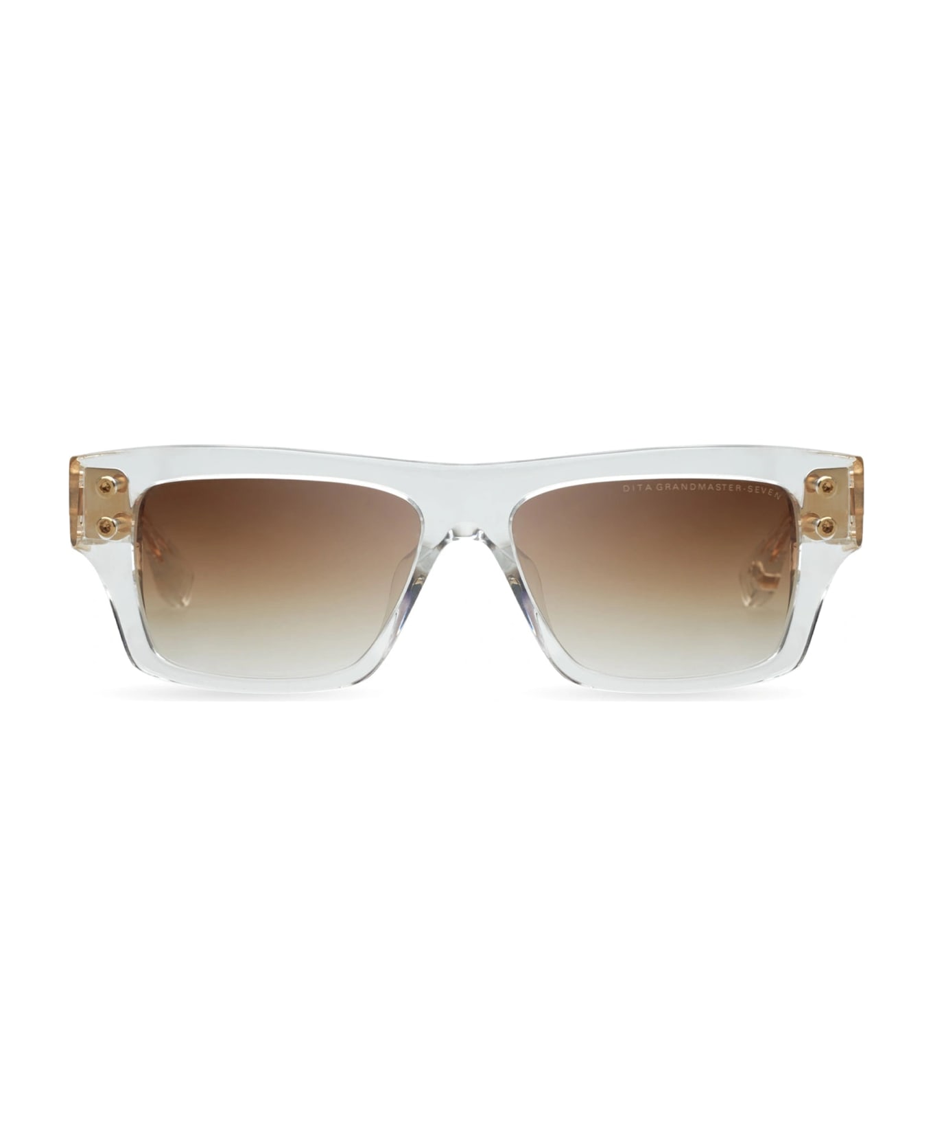 Dita Grandmaster Seven - Crystal / Gold Sunglasses - transparent/gold