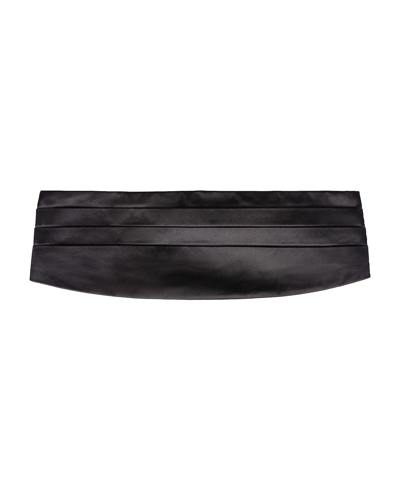 Dolce & Gabbana Silk Tuxedo Sash - BLACK