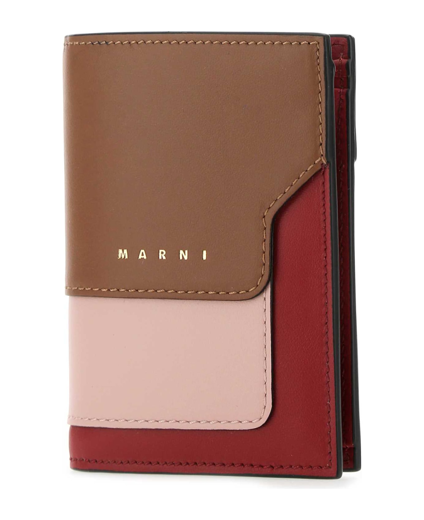 Marni Multicolor Leather Wallet - Z474N 財布