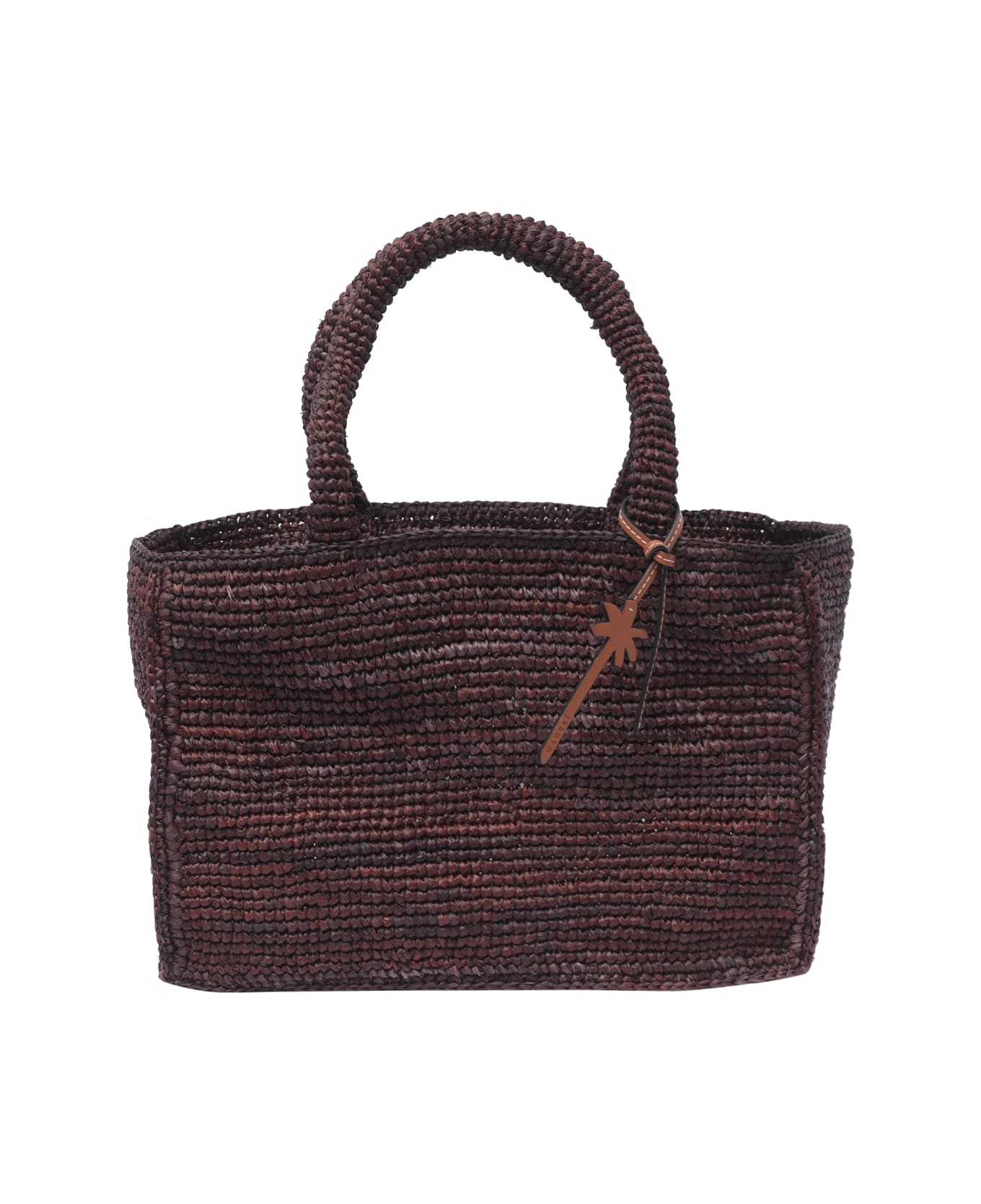 Manebi Small Sunset Handbag - Brown トートバッグ