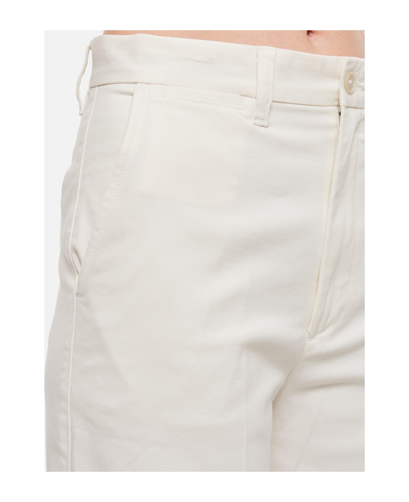 Polo Ralph Lauren Wide Leg Chinos - White