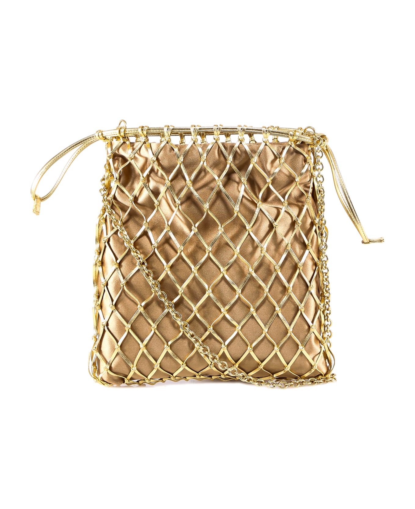 Prada Pochette Shoulder Bag - Gold
