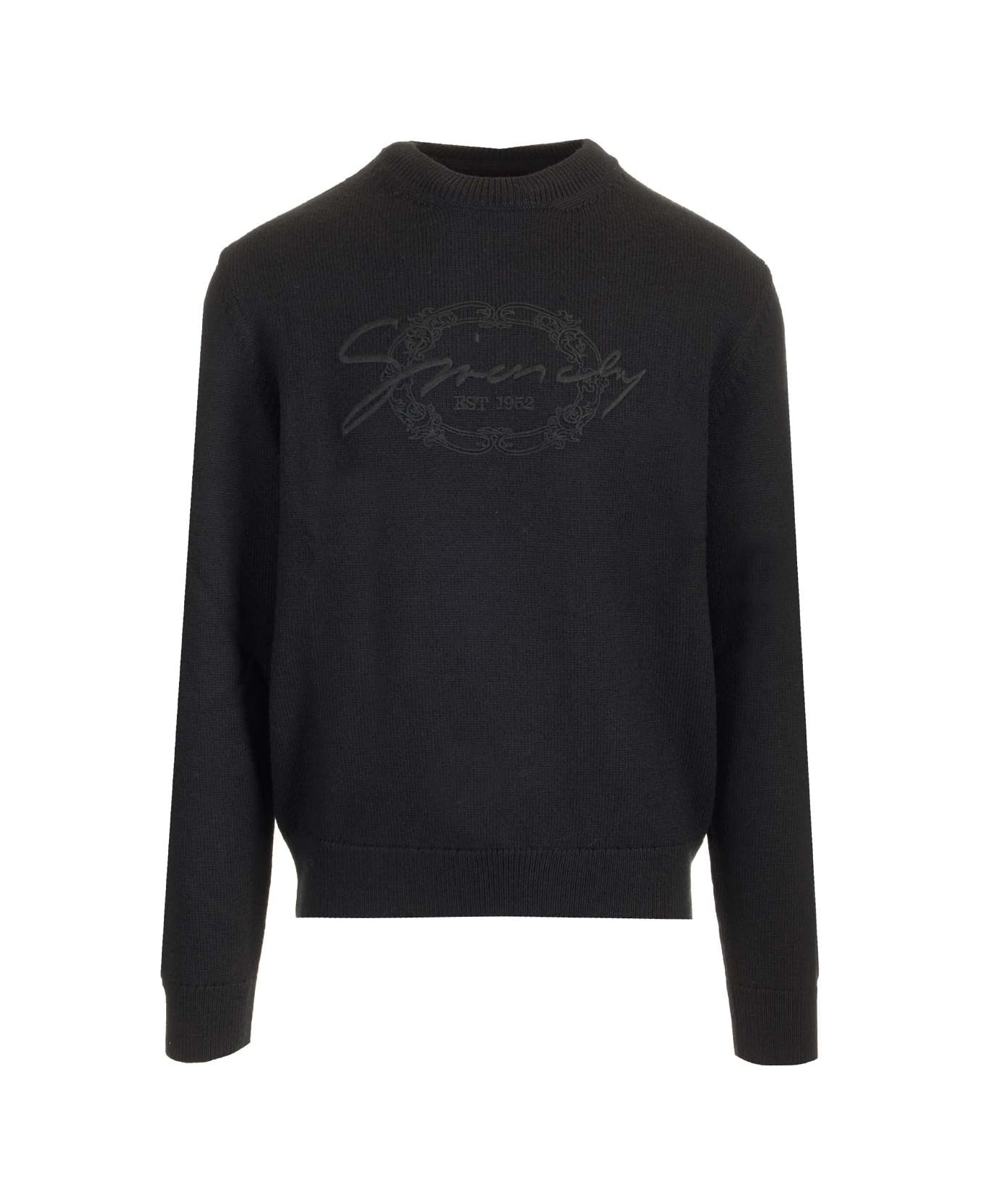 Crew Neck Cotton Sweater - Thumbnail 2